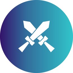 Obraz premium Pirate Sword icon for your project