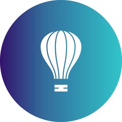 Fototapeta premium Air Balloon icon for your project