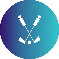 - Hockey stick icon for your project