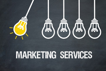Fototapeta premium Marketing Services