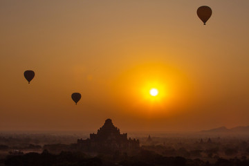 Dhammayangyi Temple is a Buddhist temple located in Bagan, Myanmar. Largest of all the temples in Bagan,	