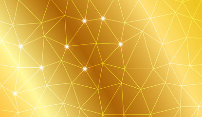 Low poly layout. For your wallpaper, advert, banner, poster. Vector illustration. Creative gradient color