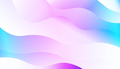 Modern Background With Wave Gradient Shape. For Your Design Wallpapers Presentation. Vector Illustration with Color Gradient.