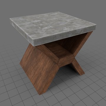 Modern end table
