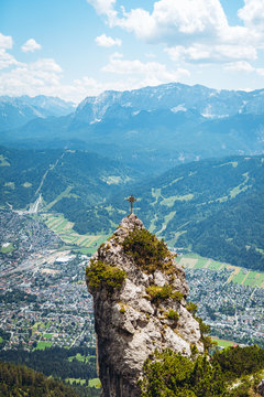 View over Garmisch