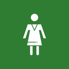 woman icon for your project