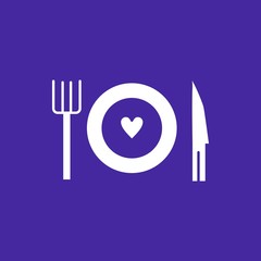 Tableware icon for your project