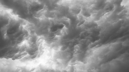 Fototapeta premium Rainy cloudy sky