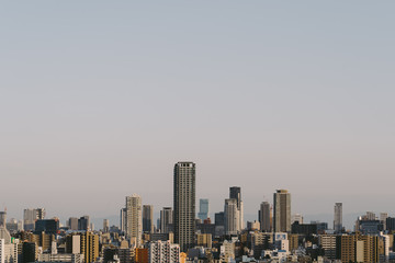 Obraz premium City Landscape in Osaka
