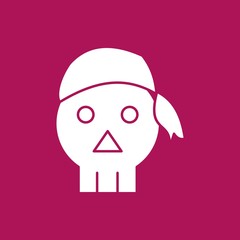 Pirate Bandana icon for your project