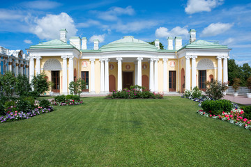 Agate rooms and a cold bath near the Catherine Palace in Tsarskoye Selo