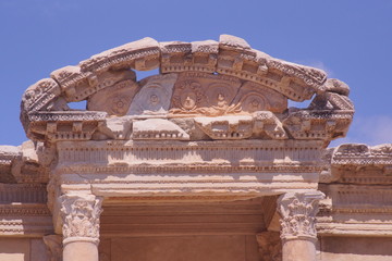 Efez Biblioteka Celsusa - obrazy, fototapety, plakaty