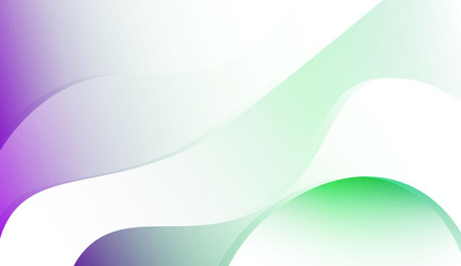 Curve Line and Wave Layer Background. For Cover Page, Landing Page, Banner. Colorful Vector Illustration.