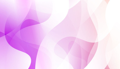 Creative Shiny Waves. For Design Flyer, Banner, Landing Page. Colorful Vector Illustration.