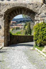 Bolsena citadel in Viterbo province, Italy