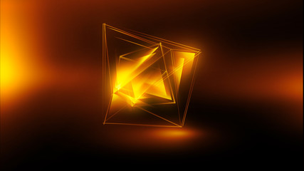 Abstract tech background. Floating Numbers HUD Background. Matrix particles grid virtual reality..Smart build. Grid core. Hardware quantum form.