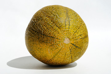 melon isolated on white background