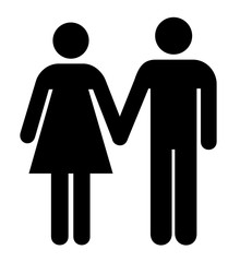 Man and woman symbol