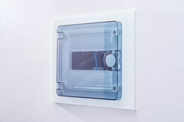 Installed an empty electrical panel harvested for a specific task.
