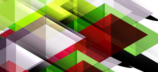 Abstract triangle pattern, colorful backdrop. Presentation template. Modern textured shape. Trendy modern style