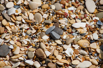 Pebbles as a background image