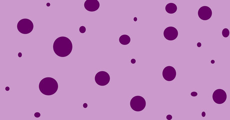 Purple polka dot