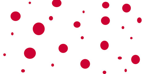 Red polka dot