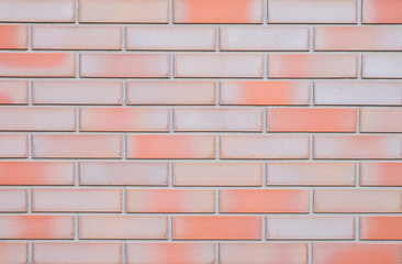 Obraz premium Closeup surface brick pattern at beautiful brick wall textured background