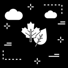 Leaves icon for your project