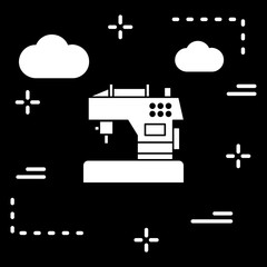 sewing machine icon for your project