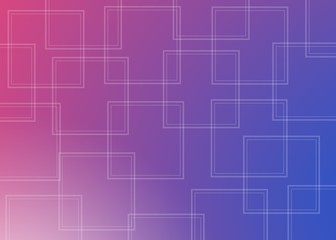 Abstract geometric purple background with squares and gradient