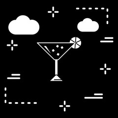 Cocktail icon for your project