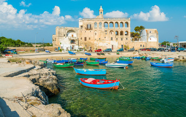 The small and beautiful of San Vito, near Polignano a Mare, Bari Province, Apulia (Puglia), southern Italy.
