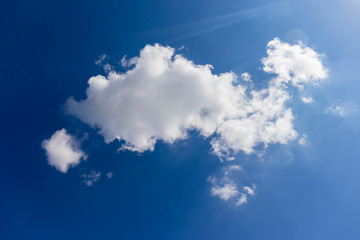 Sunny weather in the old town