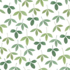 Decorative ornament. Seamless botanic pattern. 