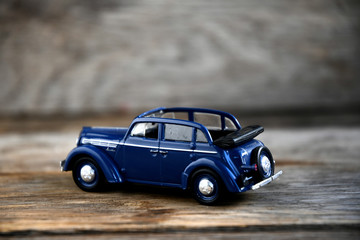 Moskvich 400-420 blue 1947 The legendary Soviet car scale 1/43. The collection model of a car of the USSR is a passenger Soviet car of the Moscow plant for the production of small cars (MZMA). Cabriol