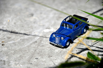 Moskvich 400-420 blue 1947 The legendary Soviet car scale 1/43. The collection model of a car of the USSR is a passenger Soviet car of the Moscow plant for the production of small cars (MZMA). Cabriol