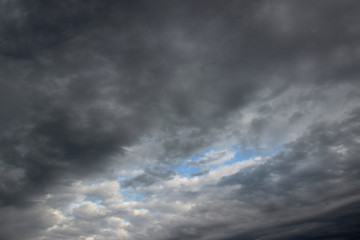blue sky with clouds