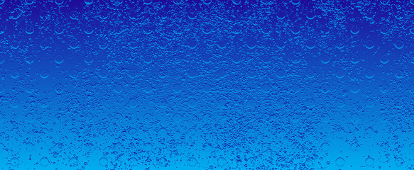 Obraz premium Modern bright blue background with water effect