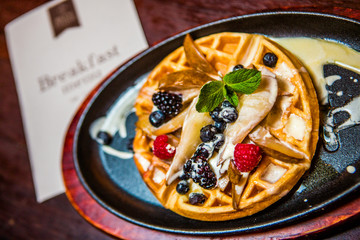Fruit Waffle