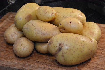 Potatoes, potatoes for cooking 