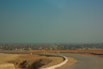 outside the egyptian museum in cairo