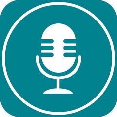 Microphone icon for your project