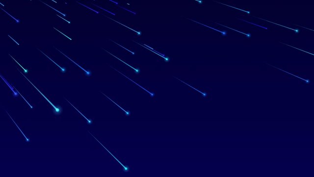 流れ星のイメージ