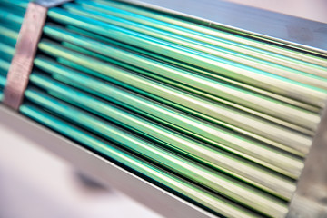 Fragment fuel uranium rod element of nuclear reactor © Parilov