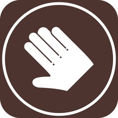 Fototapeta premium Hand icon for your project