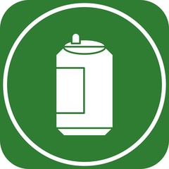 Fototapeta premium Can icon for your project