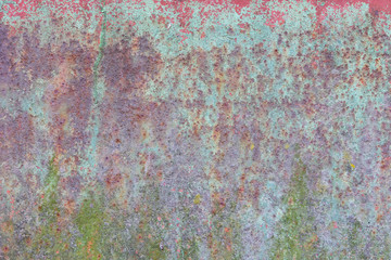 rusty metal sheet - surface texture