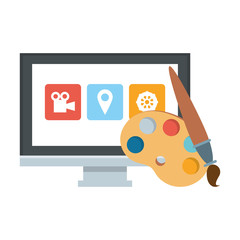 maintenance support technology web cartoon