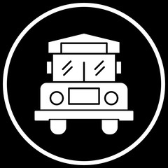 School Bus icon for your project